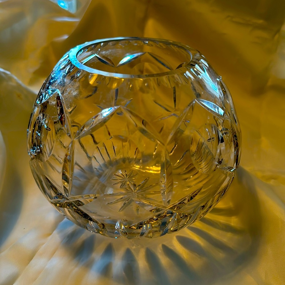 Crystal Vase Bowl